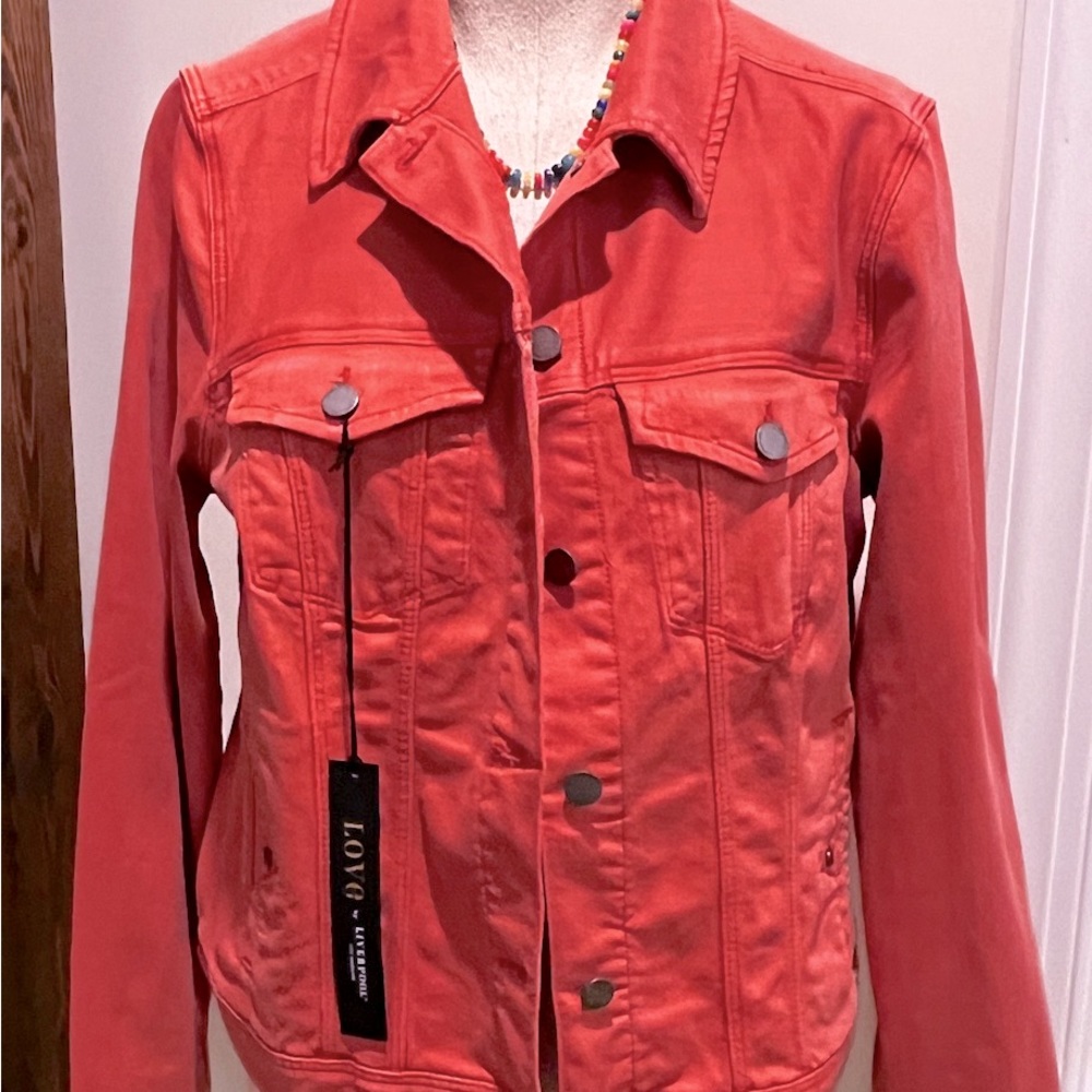 Coral Liverpool Jean Jacket L
